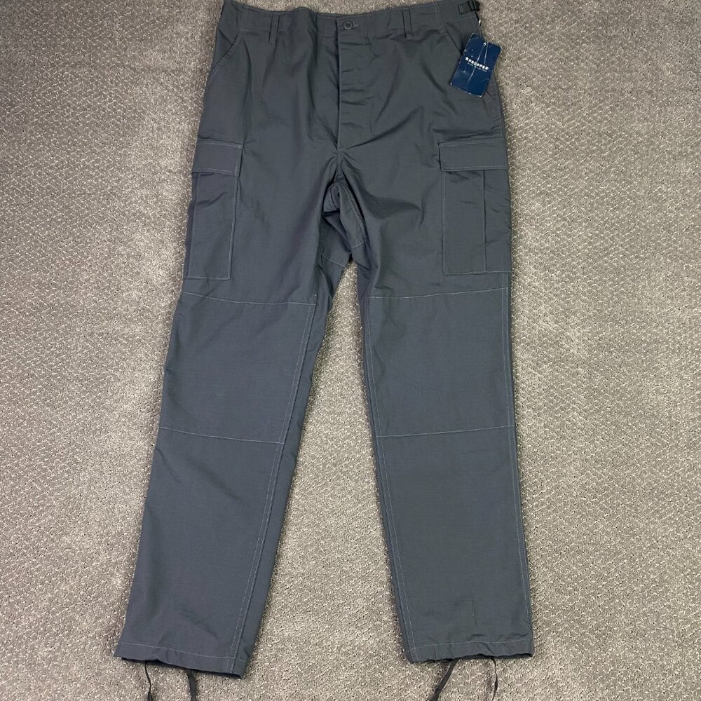 Propper BDU Pants Trousers Men's Large Gray Cargo Tactical Ripstop F5201